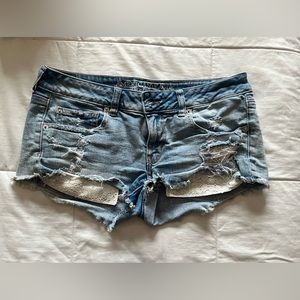 American Eagle jean shorts